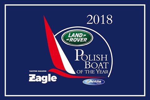 Antila zdobyła nagrodę POLISH BOAT OF THE YEAR 2018 magazynu Żagle oraz Land Rover